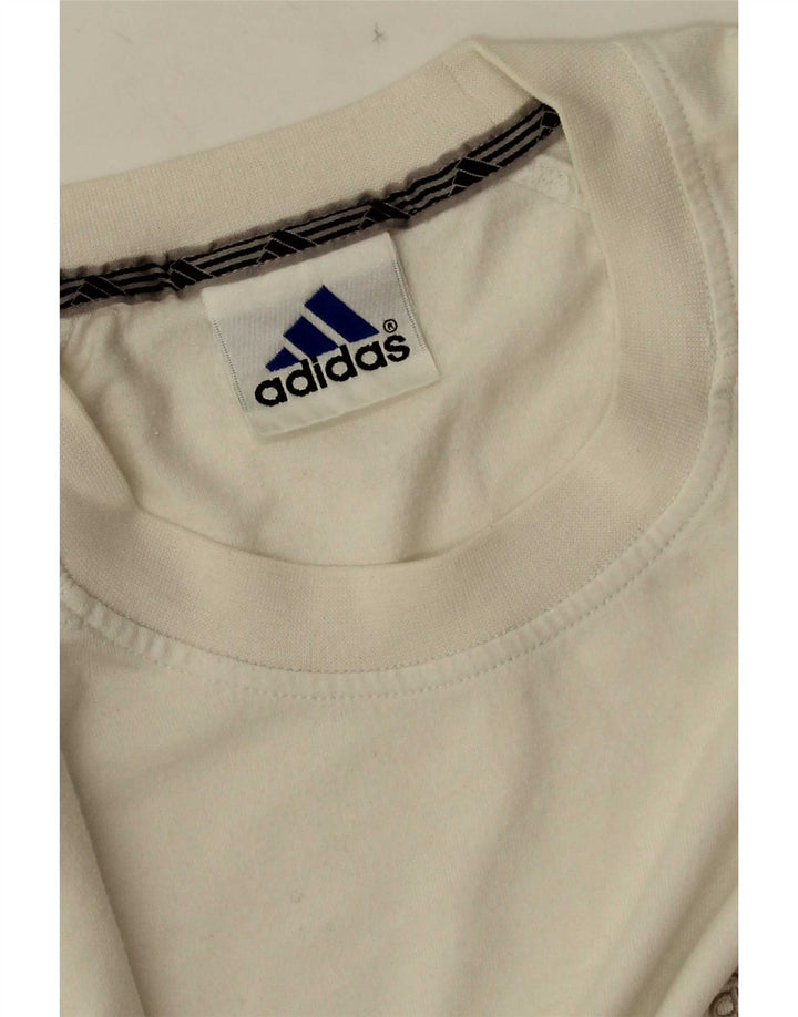 Adidas Herren T-Shirt Top Large Weiß