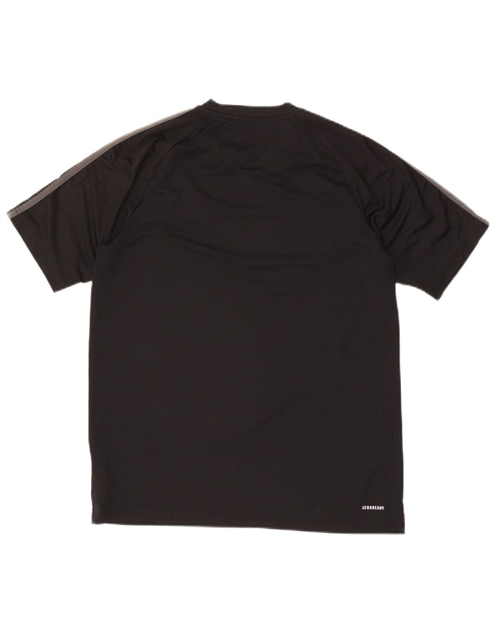Adidas Herren Aeroready T-Shirt Top Medium Schwarz Polyester