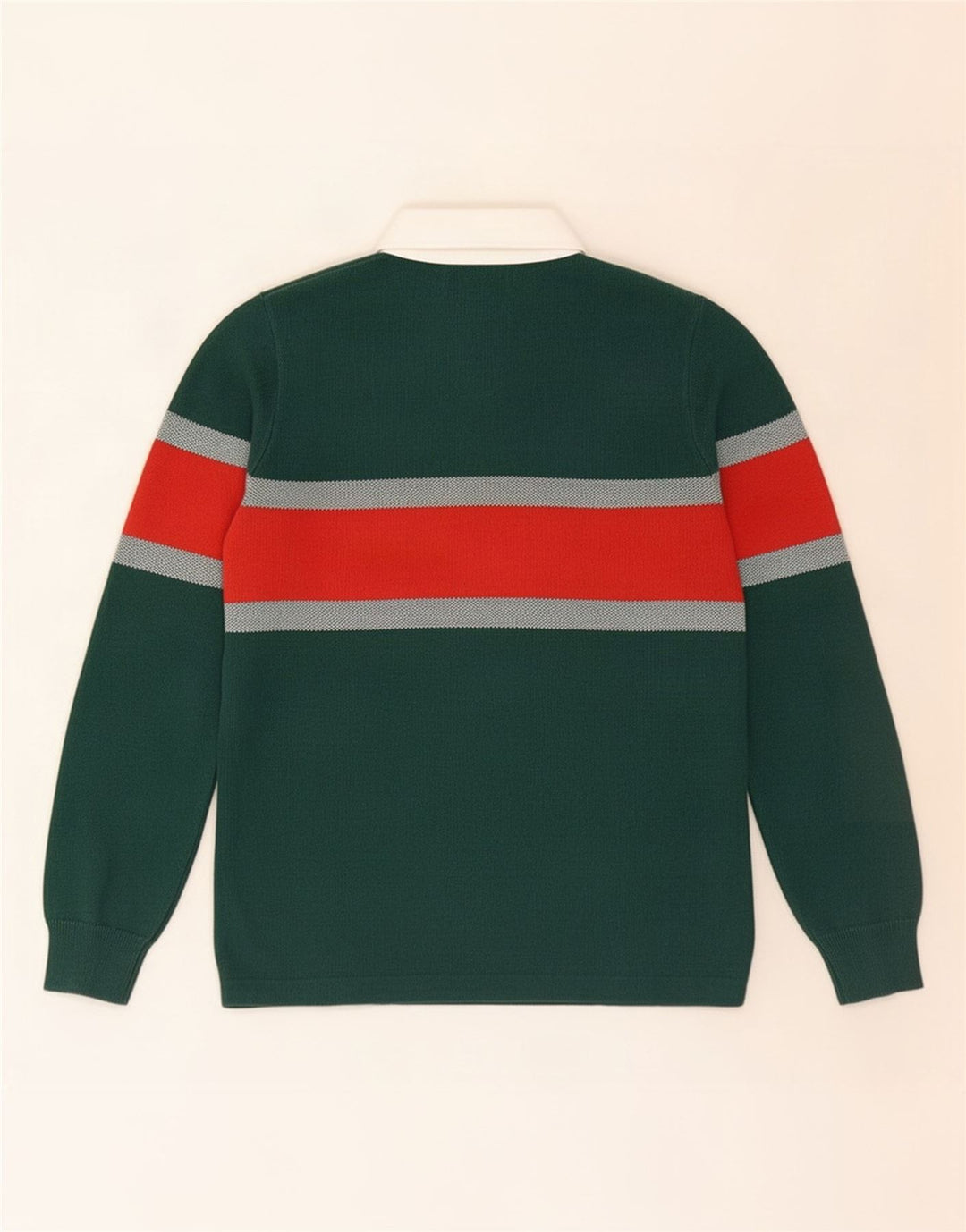 Marks & Spencer Herren-Pullover mit Rollkragen, Größe S, Grün, Farbblock