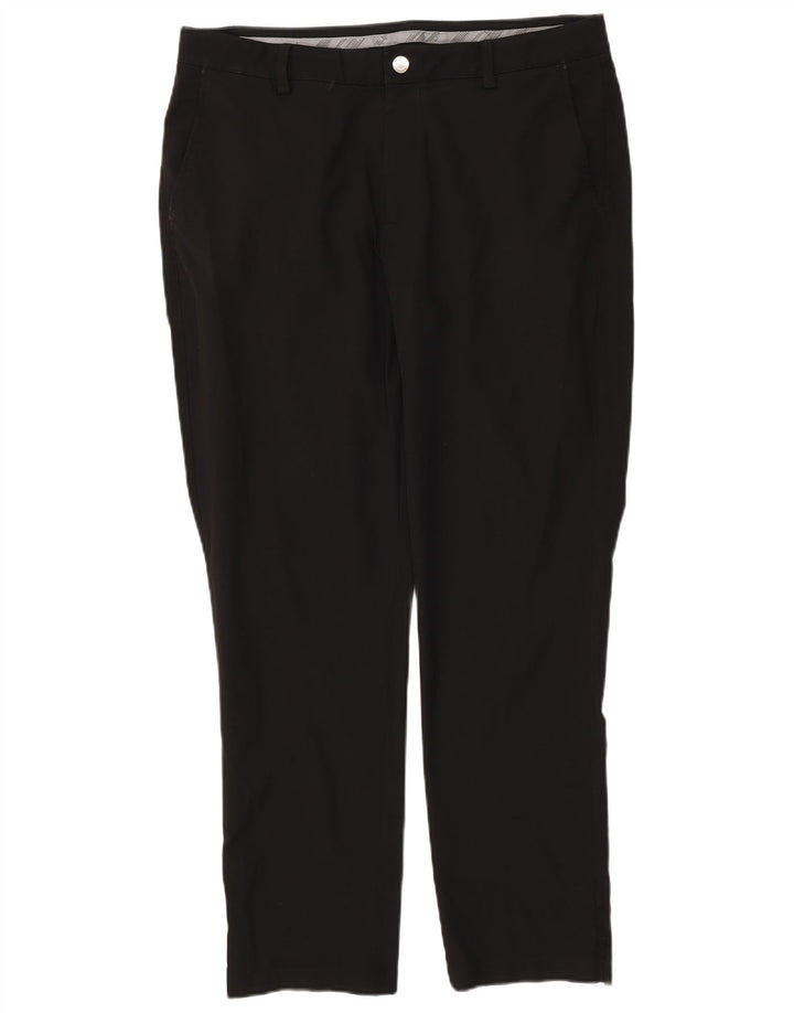 PUMA Herren Slim Chino Hose W36 L32 Schwarz Polyester
