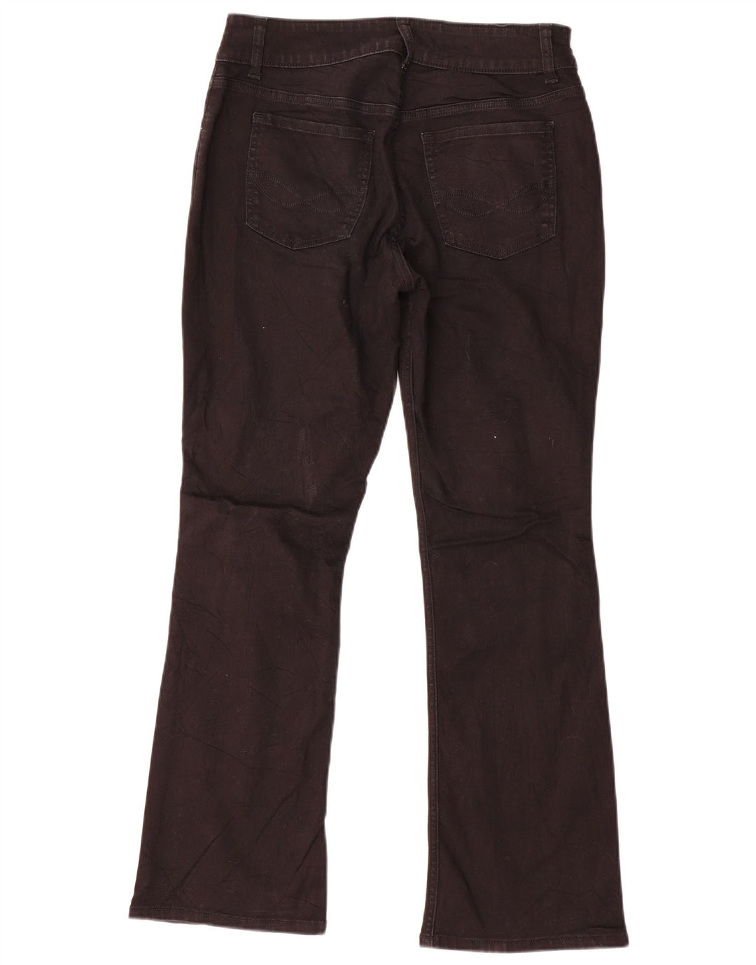 Lee Damen Riders Mid Rise Bootcut Jeans US 8 Medium W30 L29 Schwarze Baumwolle