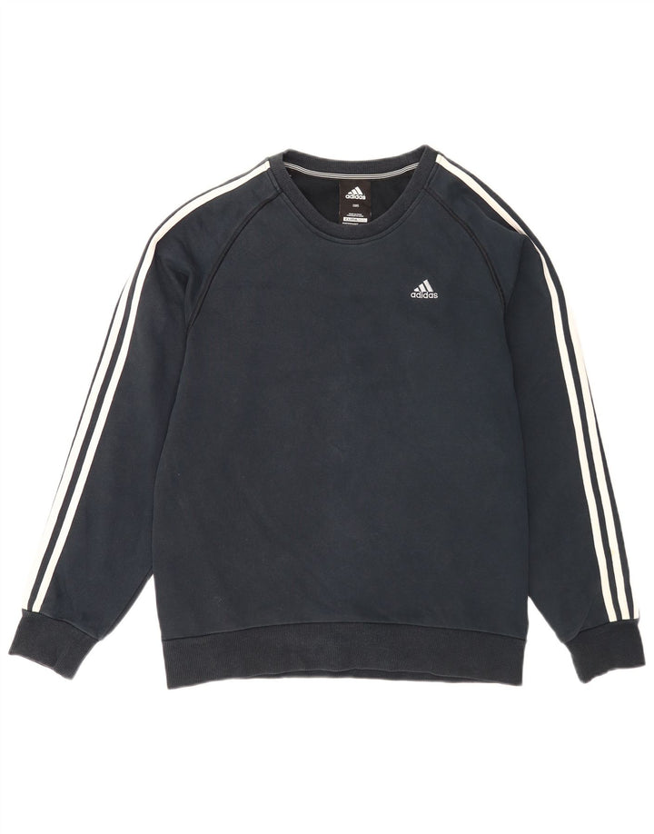 Adidas Herren Clima 365 Sweatshirt Pullover Small Marineblau Baumwolle