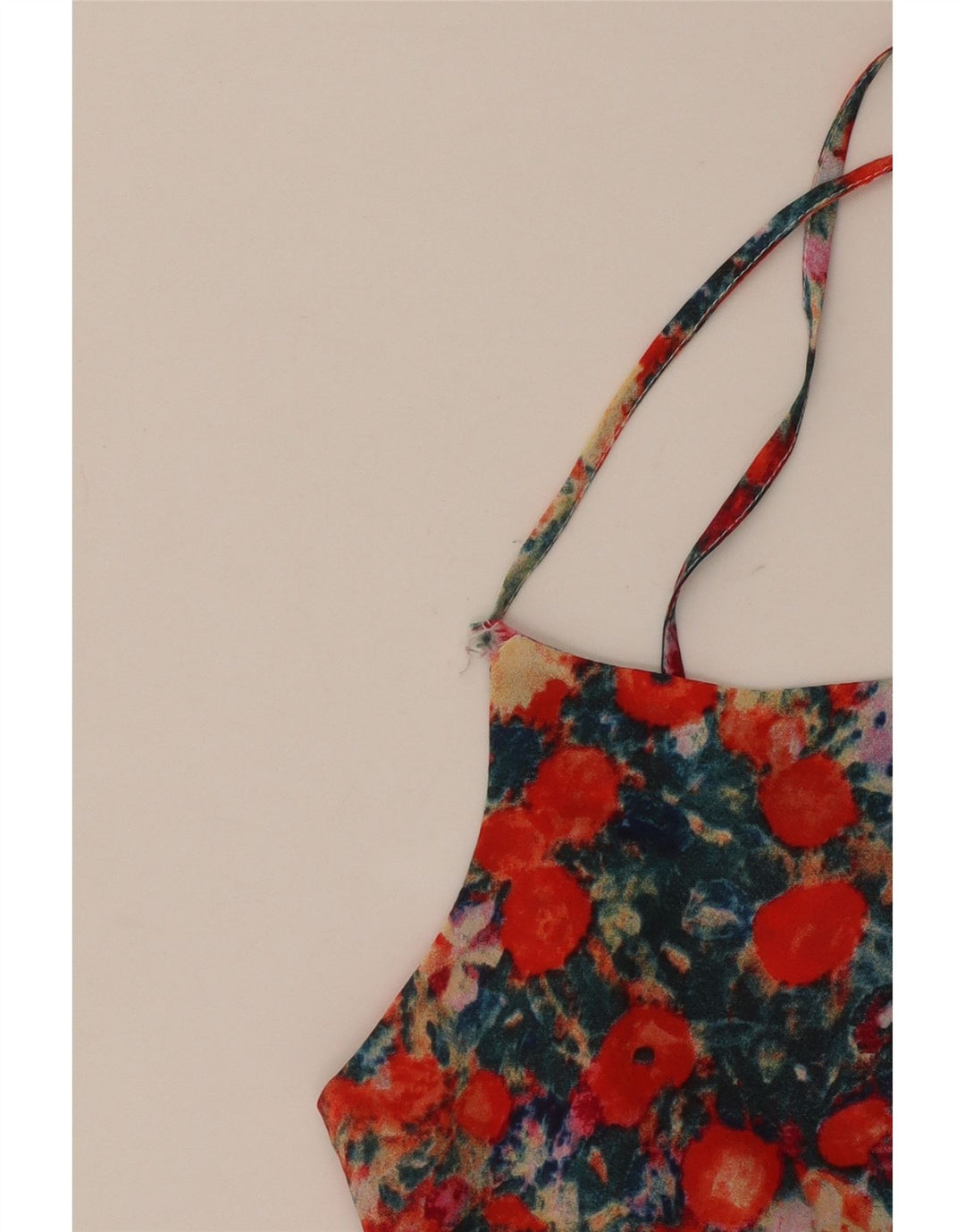 Oasis Damen Cami Top UK 10 Small Mehrfarbiges Blumenmuster aus Polyester