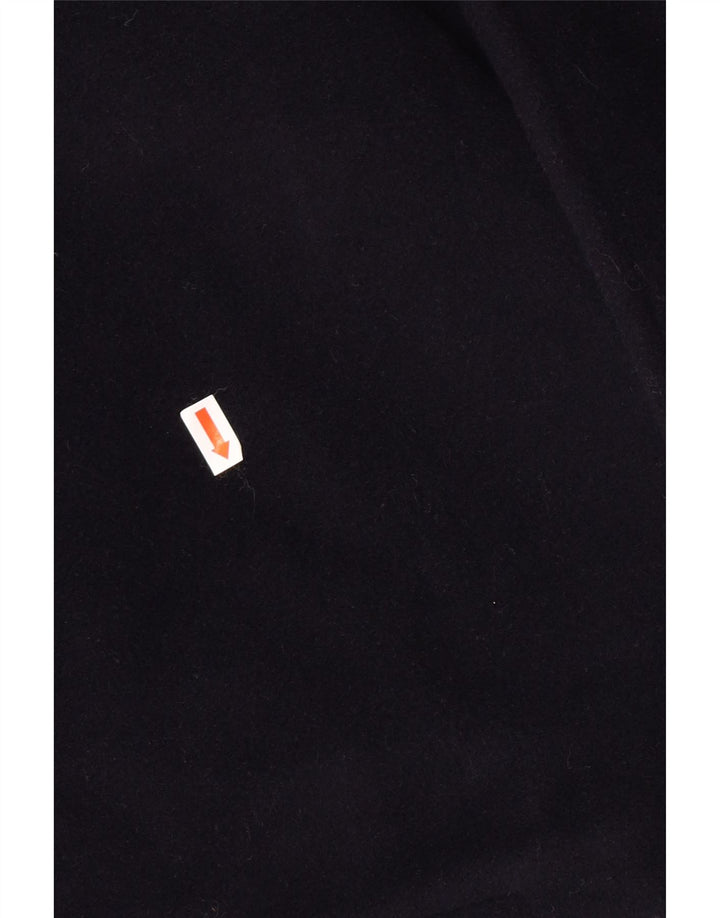 TRUSSARDI JEANS Herrenmantel UK 42 XL Marineblaue Wolle