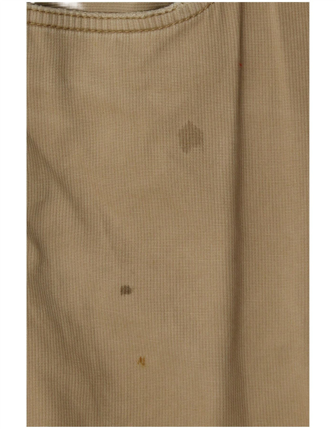 TOMMY HILFIGER Herren gerade Freizeithose W32 L32 Beige Baumwolle
