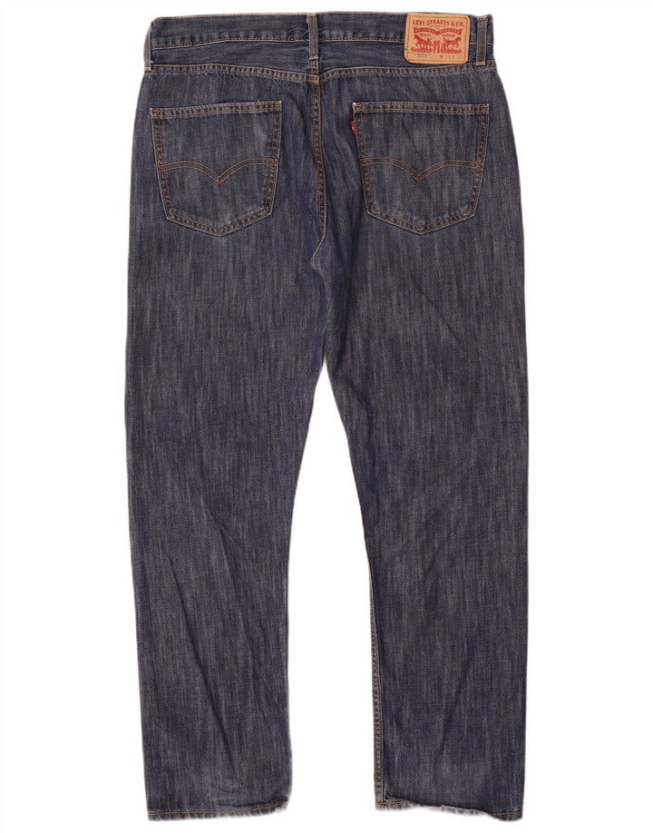 Levi's Herren 508 Regular Tapered Jeans W34 L30 Marineblau