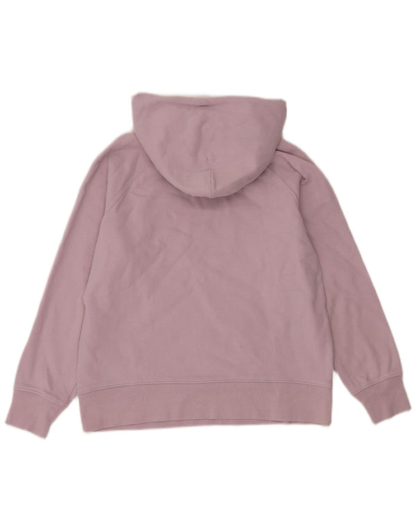 Levi's Womens Graphic Oversized Hoodie Pullover UK 6 XS Lila Baumwolle