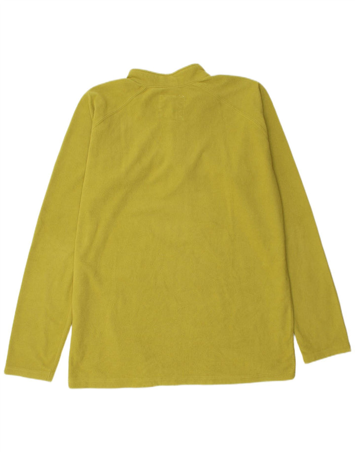 Carrera Herren-Fleecepullover mit Reißverschluss am Hals, 2XL, grünes Polyester