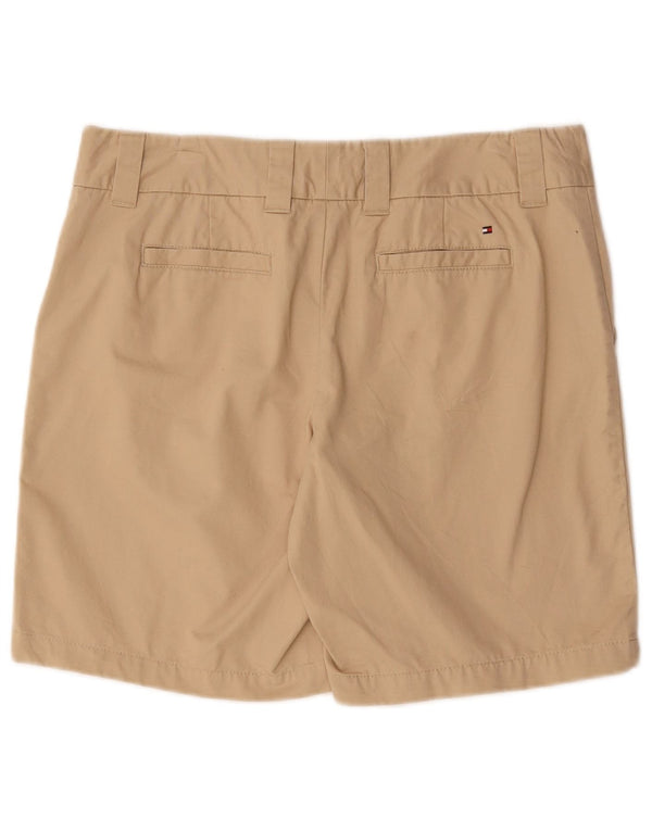 Tommy Hilfiger Damen Chino-Shorts US 10 Large W34 Beige Baumwolle