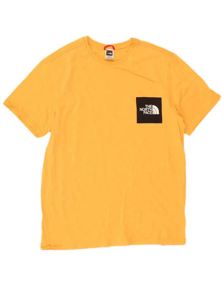 The North Face Herren-T-Shirt mit Grafik, mittelgelbe Baumwolle