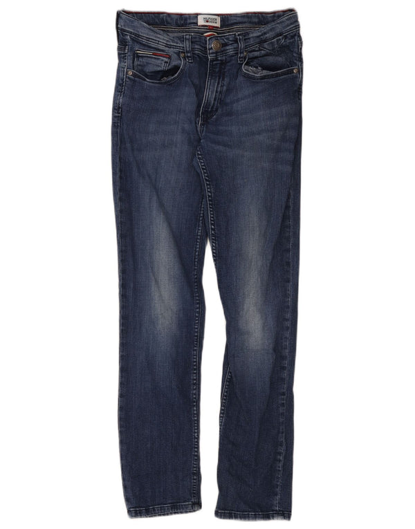 Tommy Hilfiger Straight Jeans für Jungen, 13–14 Jahre, W30, L28, Blau