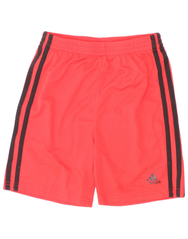 Adidas Mädchen Sportshorts 5–6 Jahre, rotes Polyester