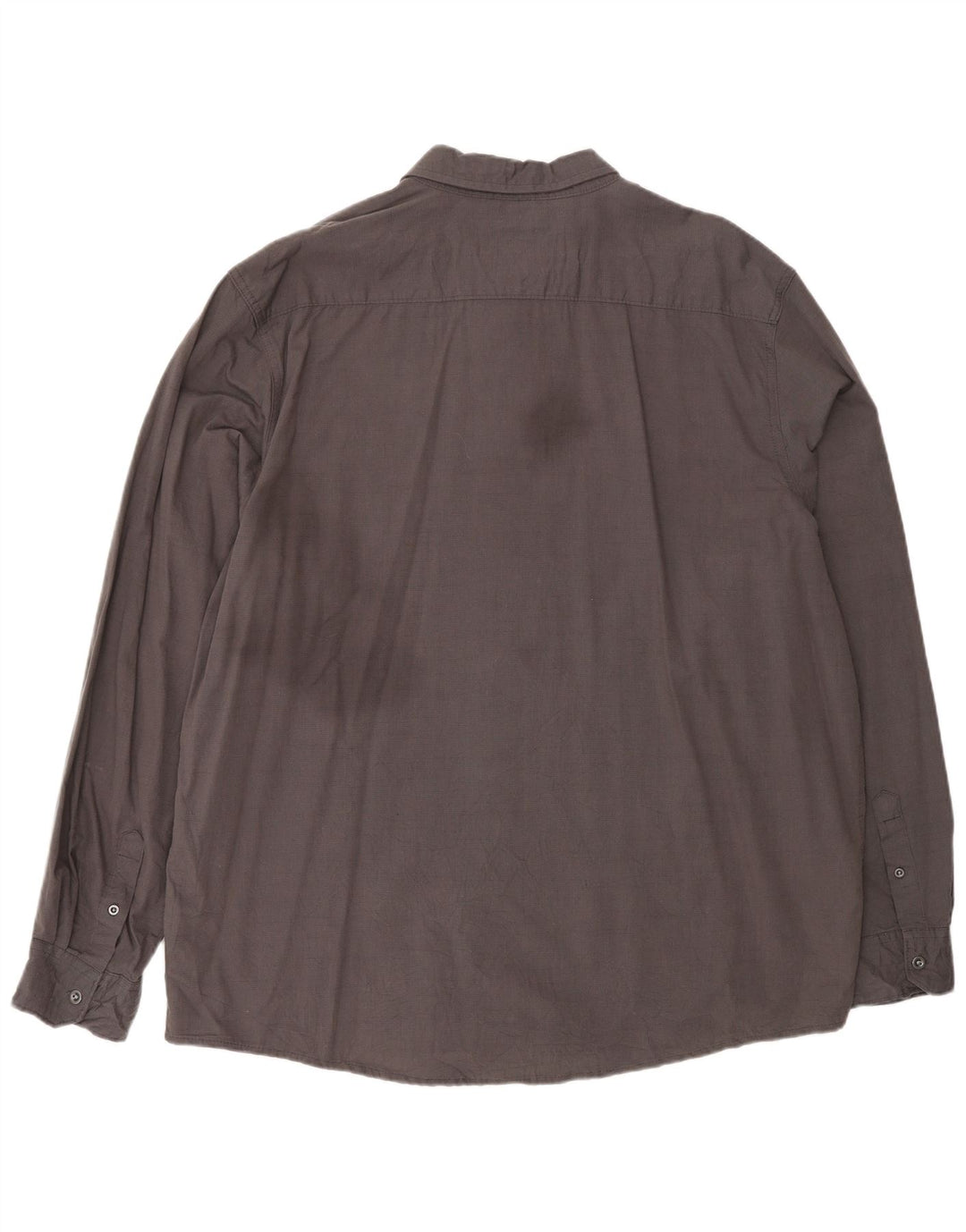 WRANGLER Herrenhemd 2XL Graue Baumwolle