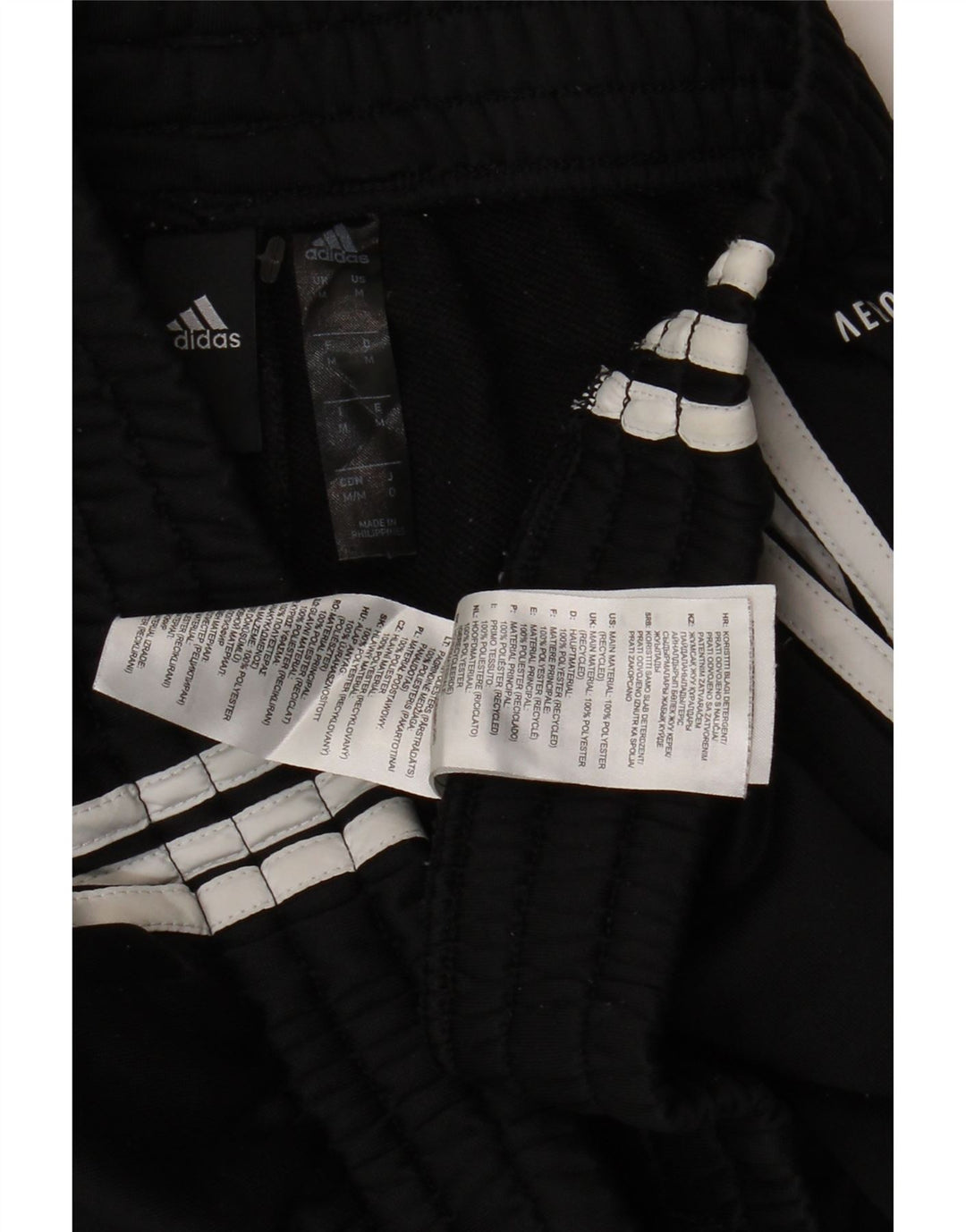 ADIDAS Herren Aeroready Trainingshose Mittelschwarzes Polyester