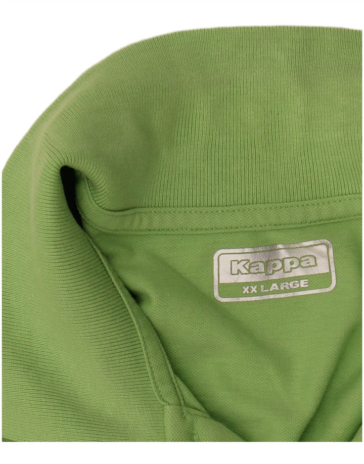 Kappa Herren Poloshirt 2XL Grün