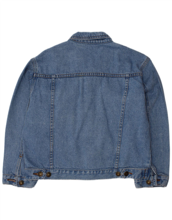 EXPLORER Jeansjacke für Jungen, 8–9 Jahre, blaue Baumwolle