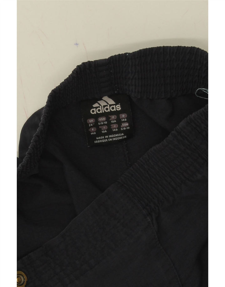 ADIDAS Boys Bermuda Shorts 9-10 Years W24 Navy Blue Polyamide Vintage Adidas and Second-Hand Adidas from Messina Hembry 