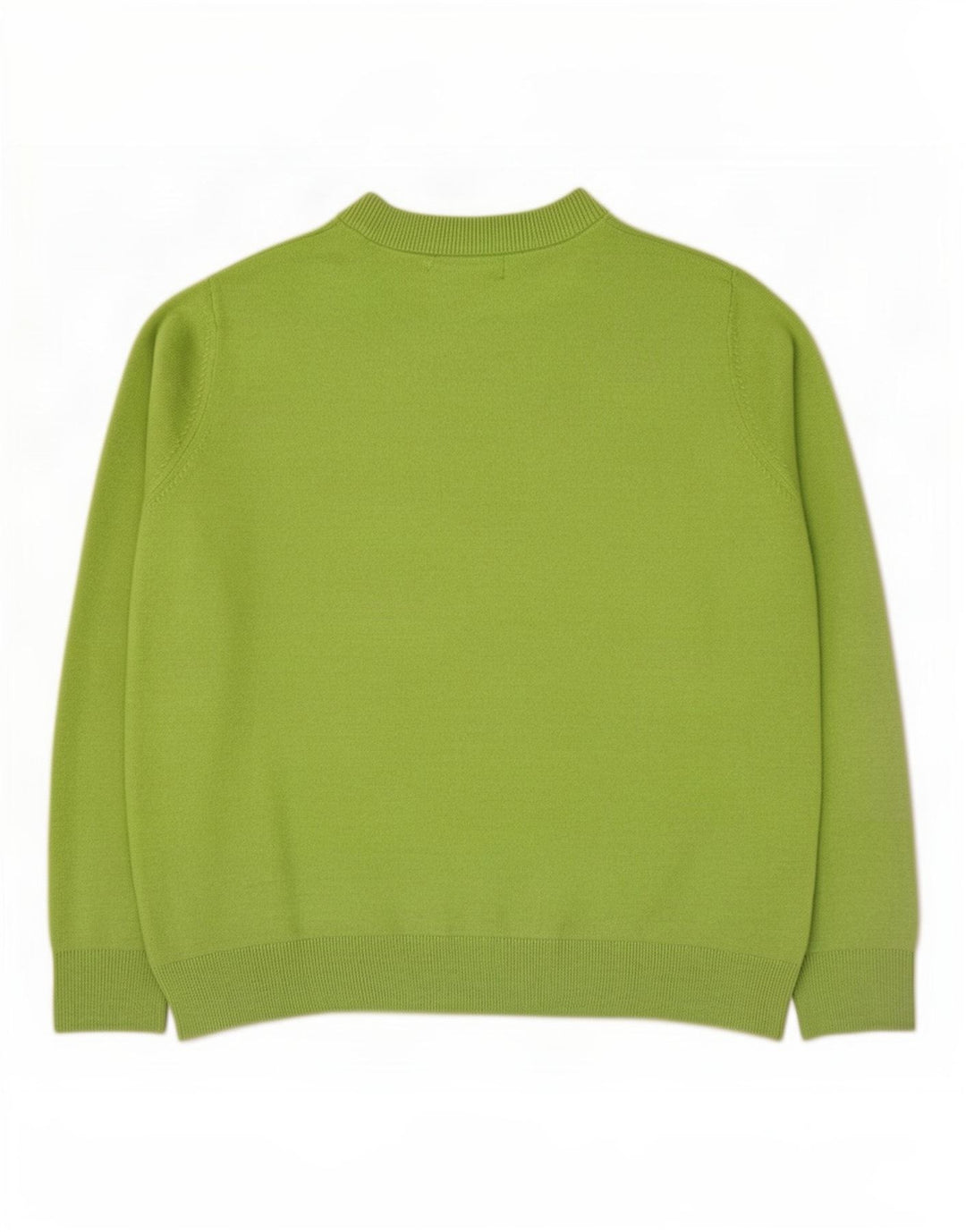 Marks & Spencer Damen-Pullover mit Rundhalsausschnitt, Gr. 14, Mittelgrün