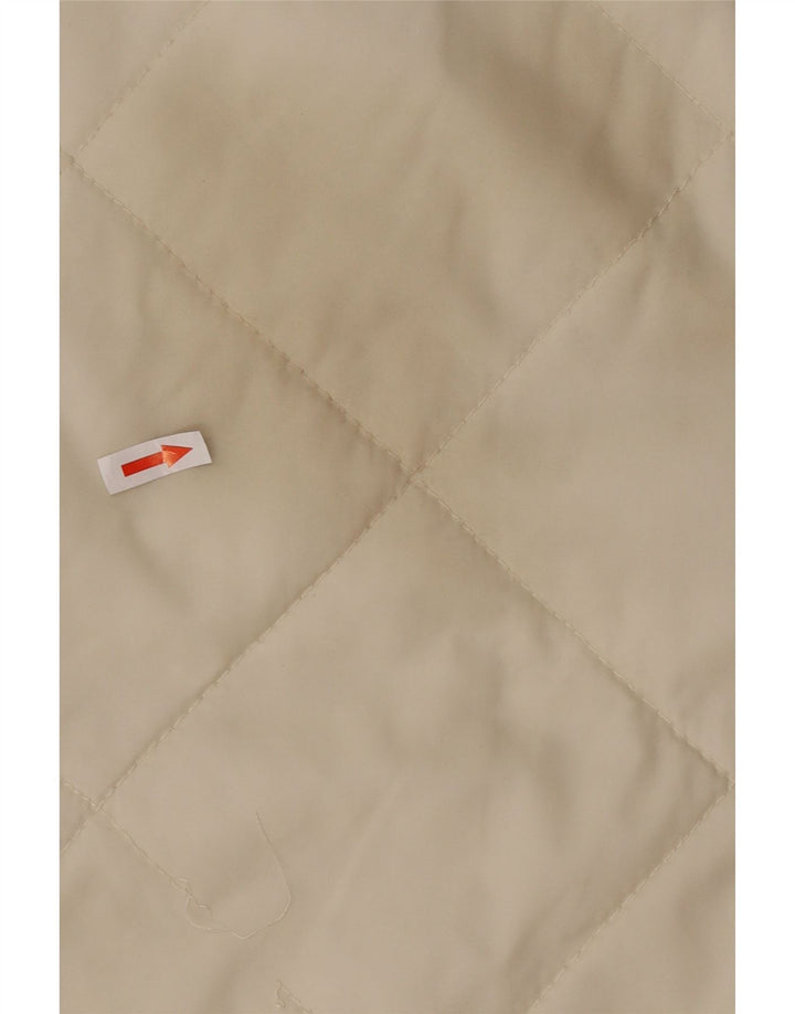 Maul Damen Übergroße Steppweste UK 6 XS Off White Polyamid