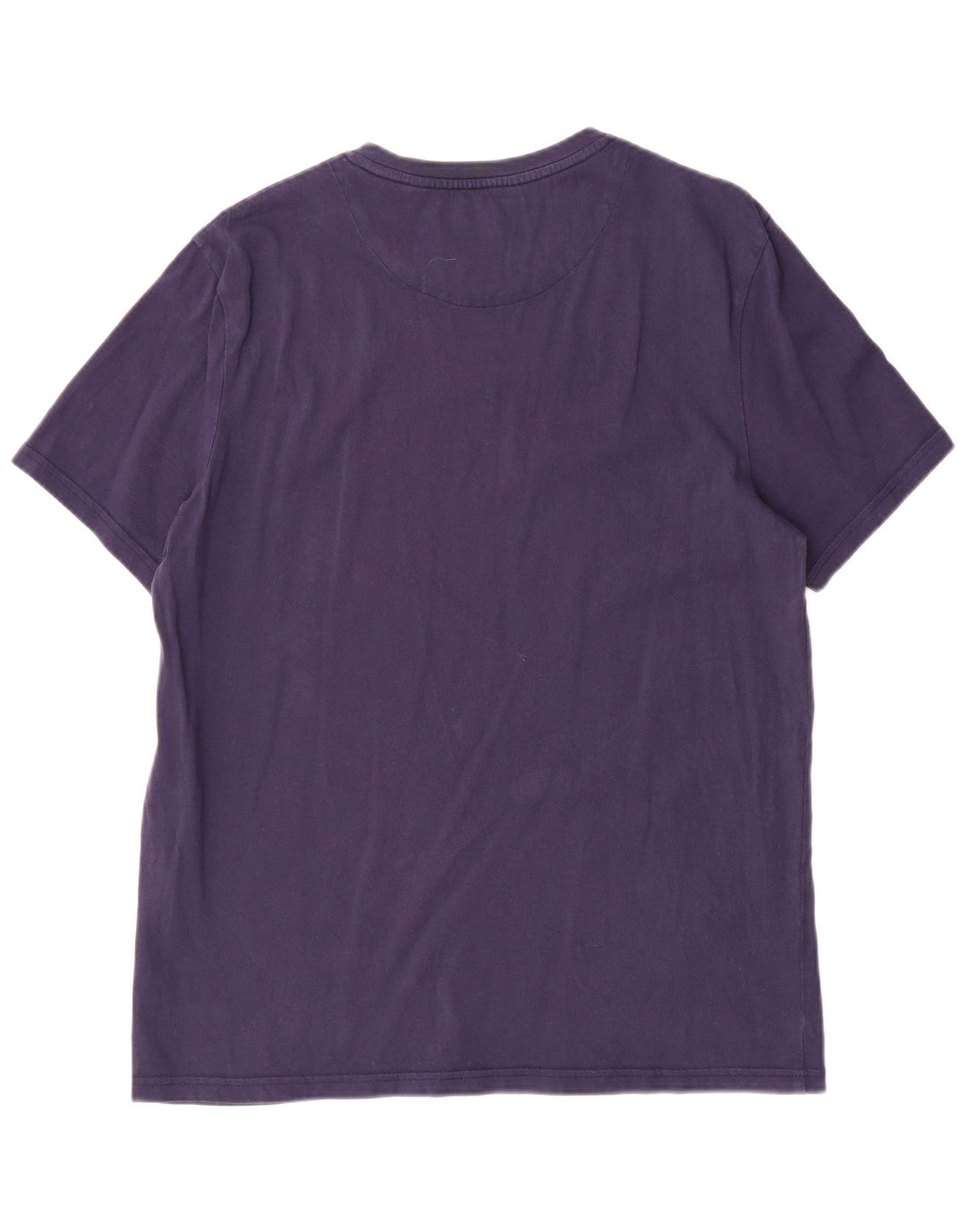 LYLE & SCOTT Herren T-Shirt Top Large Marineblau Baumwolle