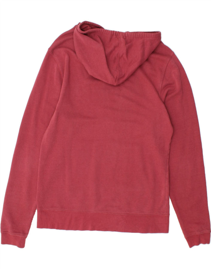 CHAMPION Mens Graphic Hoodie Jumper Medium Red Vintage Champion and Second-Hand Champion from Messina Hembry 