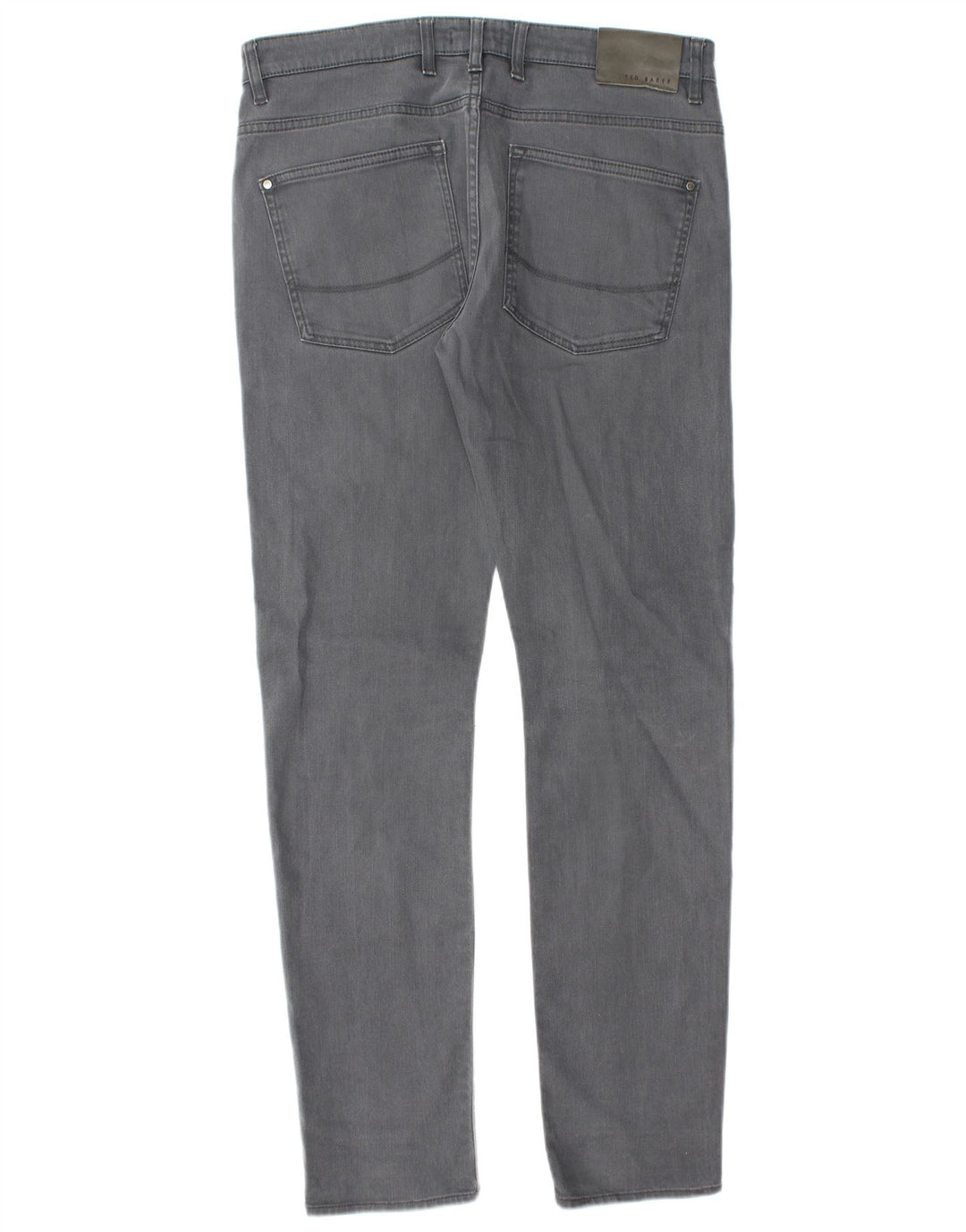 Ted Baker Herren Skinny Freizeithose W34 L32 Grau