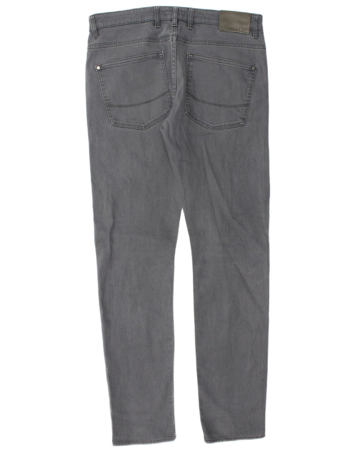 Ted Baker Herren Skinny Freizeithose W34 L32 Grau