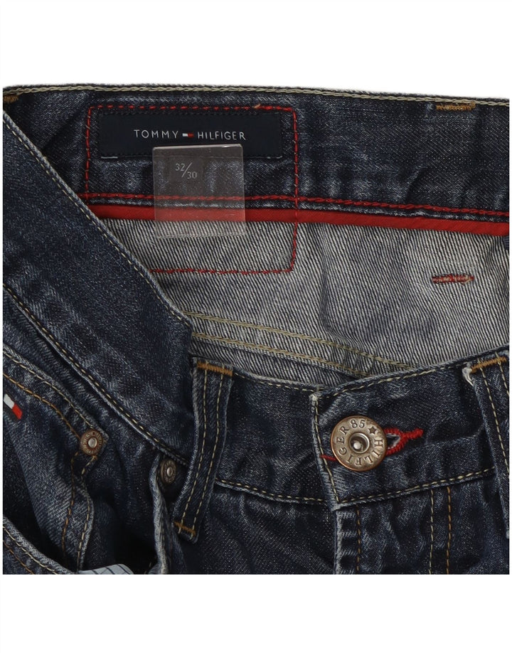 Tommy Hilfiger Herren Straight Jeans W32 L30 Blau