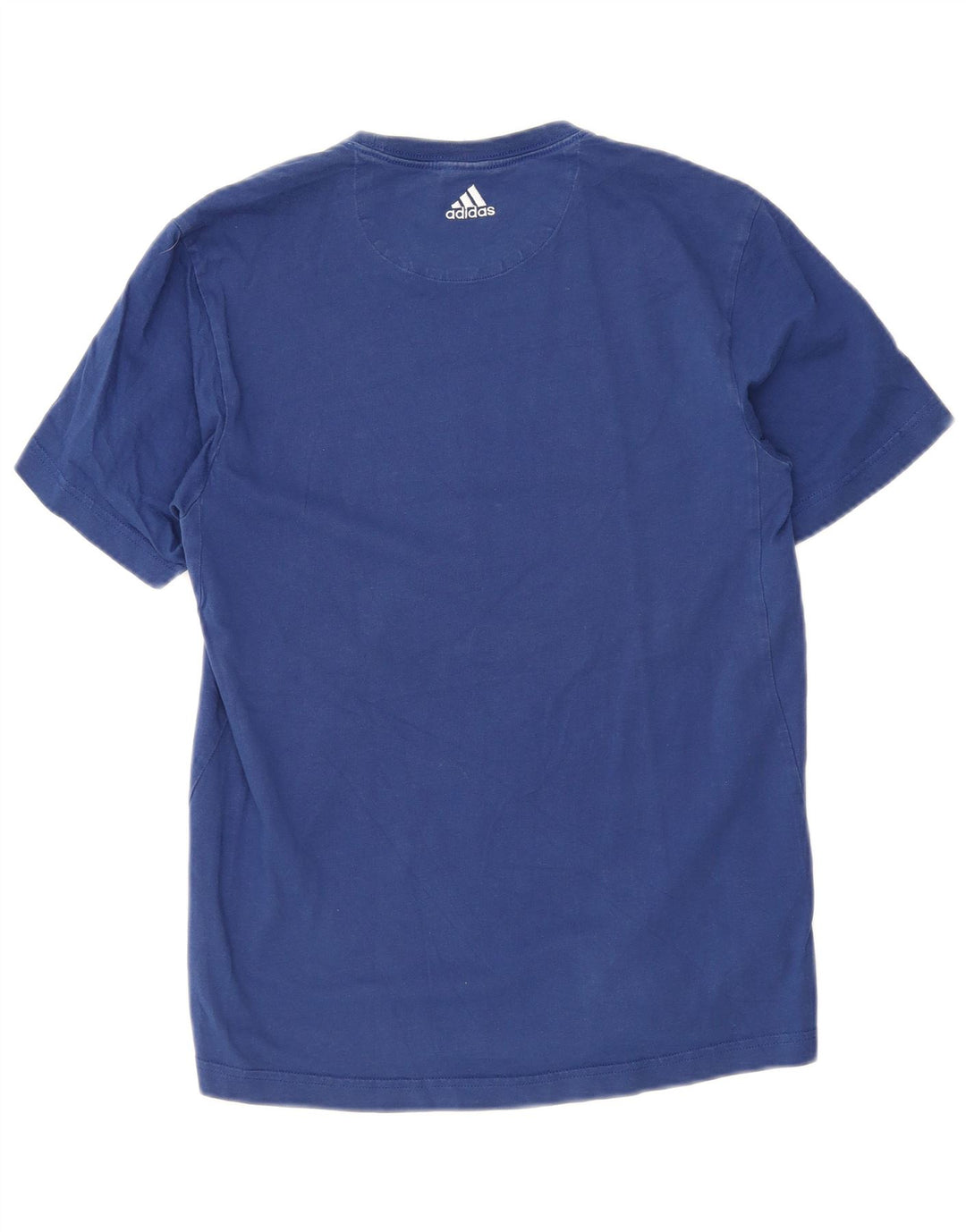 Adidas Herren Grafik T-Shirt Top Small Blau Baumwolle