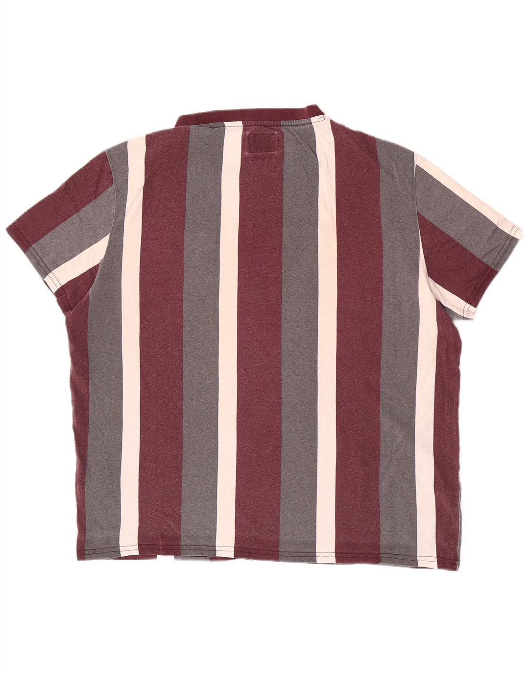 Guess Herren-T-Shirt mit normaler Passform, mittelgroß, mehrfarbig gestreift