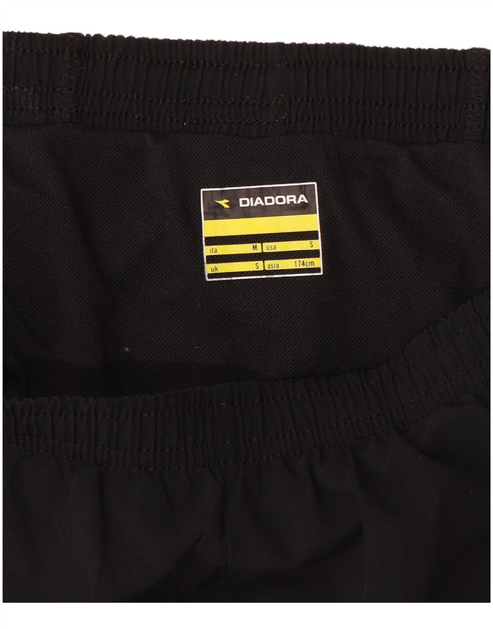 Diadora Damen Sportshorts UK 10 Small Schwarz