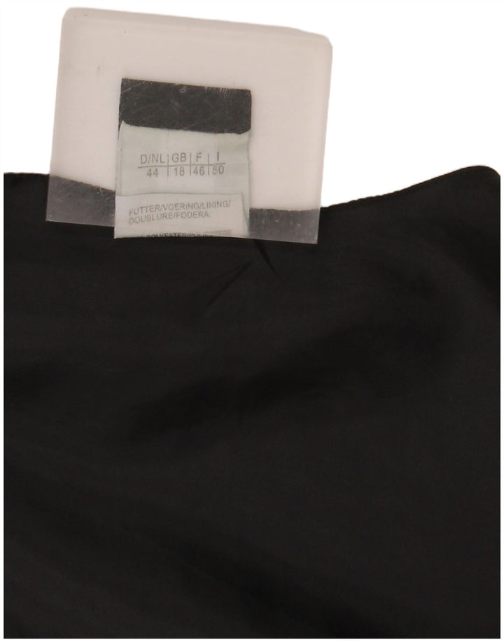 Vintage Damen Weste UK 18 XL Mehrfarbig Patchwork Polyester