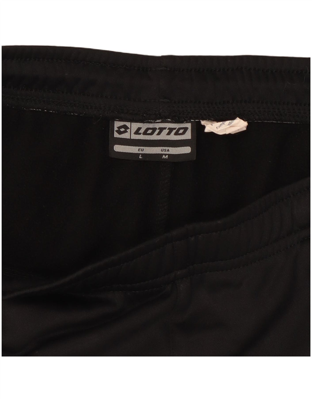 Lotto Herren-Trainingshose, Jogginghose, mittelgroß, Schwarz