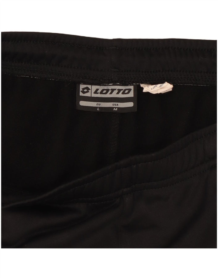 Lotto Herren-Trainingshose, Jogginghose, mittelgroß, Schwarz