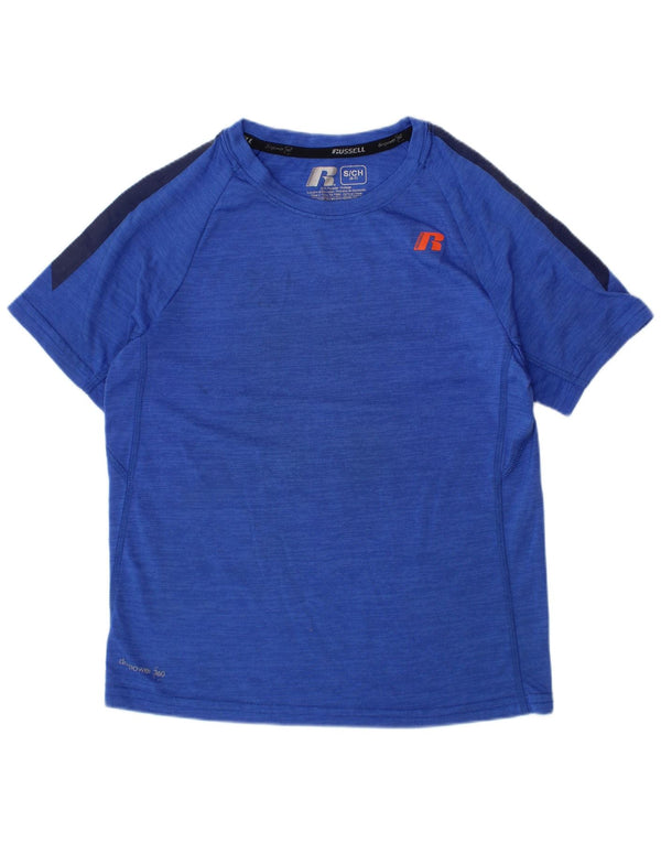 Russell Athletic Dri-Power T-Shirt für Jungen, 6–7 Jahre, Größe S, Blau