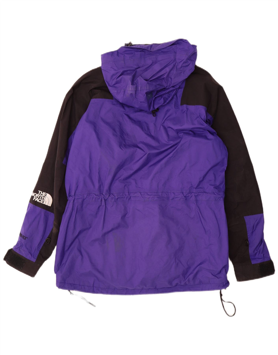 The North Face Damen-Regenjacke mit Kapuze, UK 14, Mittelviolett, Farbblock