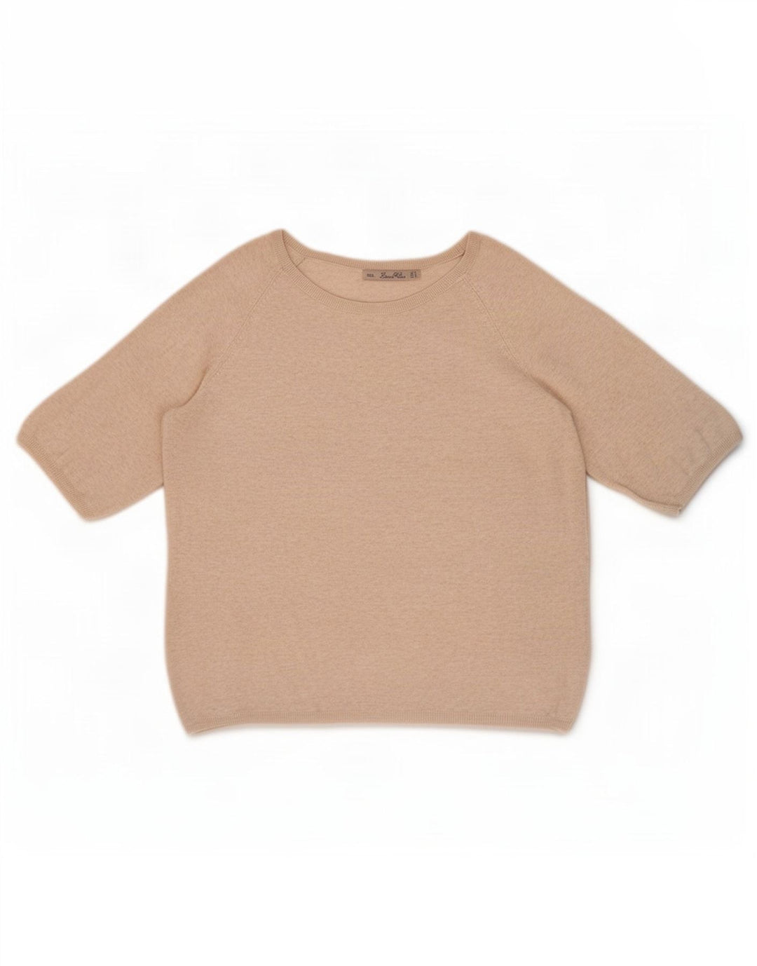 Übergroßes Blusenoberteil für Damen von Zara, Gr. 10, Größe S, Beige