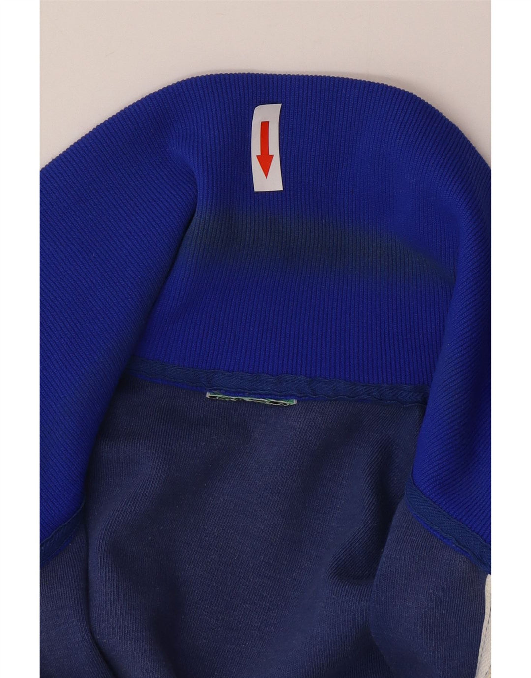 Vintage Herren Trainingsanzug Top Jacke Groß Blau