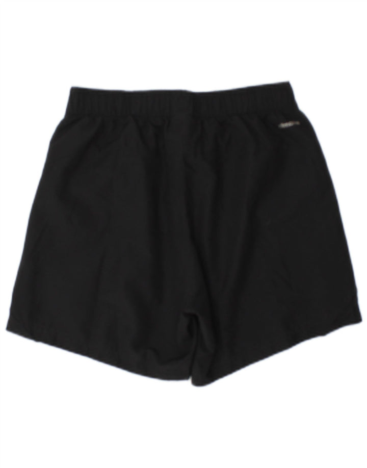 Adidas Damen Climalite Sport Shorts UK 10 Small Schwarz Polyester