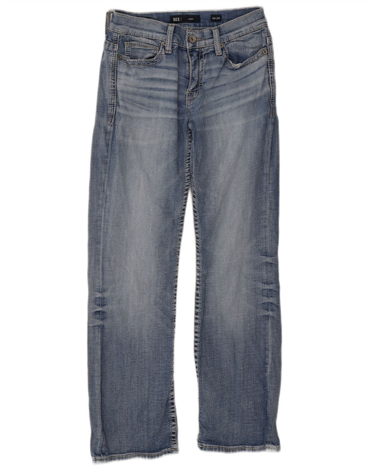 BKE Damen Aiden Straight Jeans W28 L30 Blaue Baumwolle