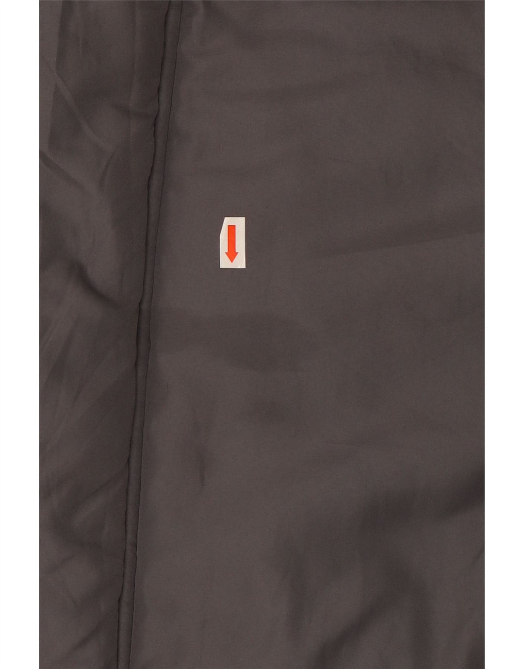 French Connection Wattierter Herrenmantel mit Kapuze, UK 42, XL, Grau, Polyester