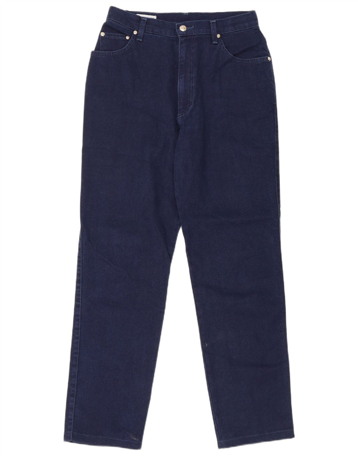 Belfe & Damen High Rise Straight Jeans IT 44 Medium W28 L29 Marineblau
