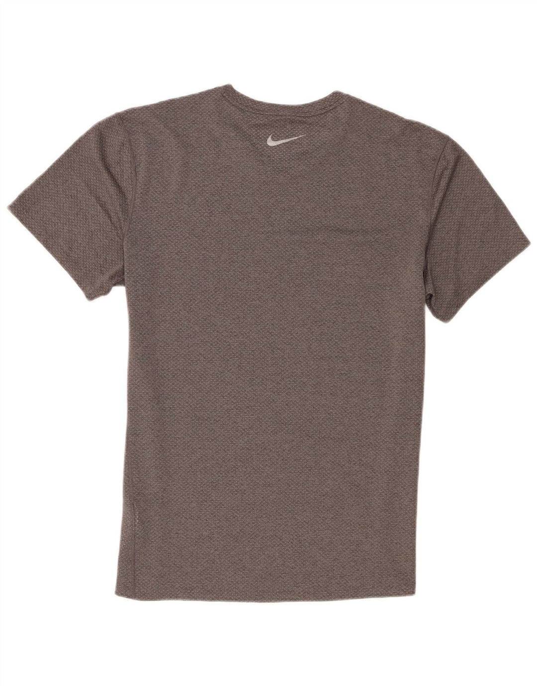 Nike Herren Dri Fit T-Shirt Top Large Grau Polyester