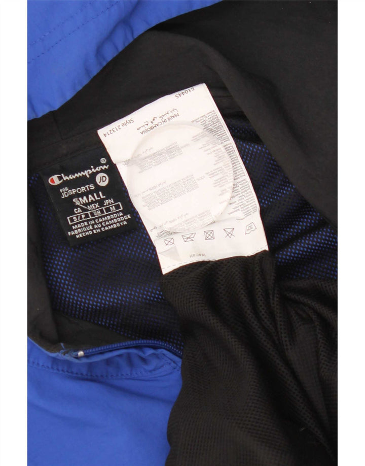 Champion Damen-Trainingsanzugoberteil mit Grafik, Gr. 10, Größe S, Blau, Farbblock