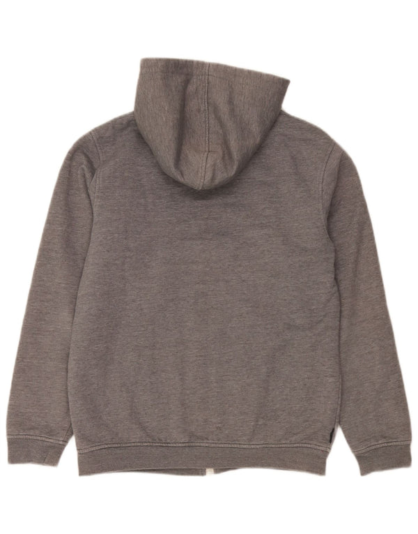 Billabong Jungen-Kapuzenpullover mit grafischem Reißverschluss, 15–16 Jahre, graues Polyester