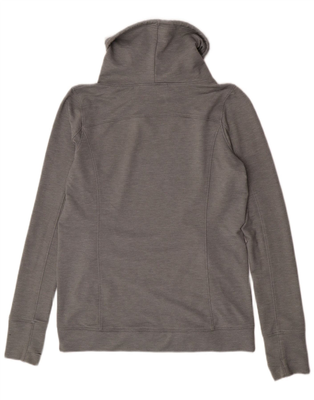 Under Armour Damen-Sweatshirt mit Rollkragen, UK 14, Mittelgrau meliert