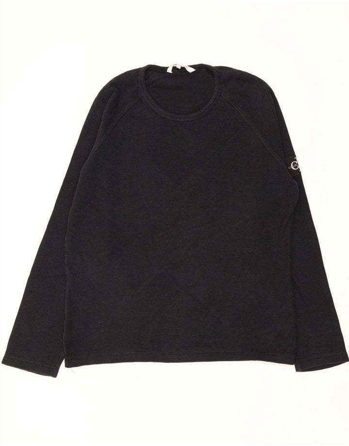 CALVIN KLEIN JEANS Herren Top Langarm XL Schwarz