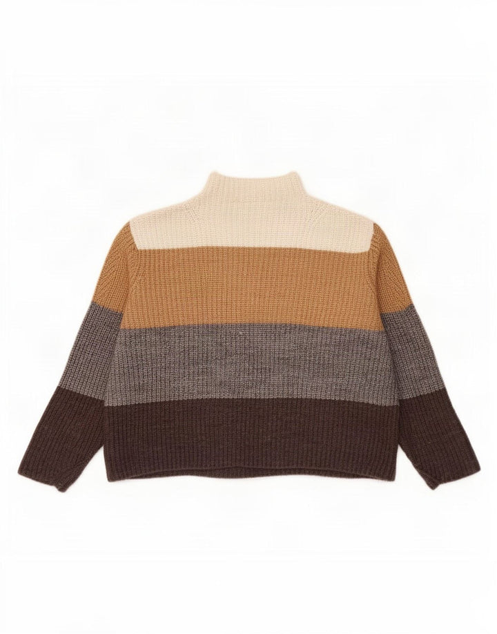 Marks & Spencer Damen-Pullover mit Rollkragen, Gr. 40, Größe M, Mehrfarbig