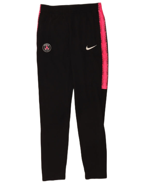Nike Damen Paris Saint-Germain Trainingshose UK 10 Small Schwarz
