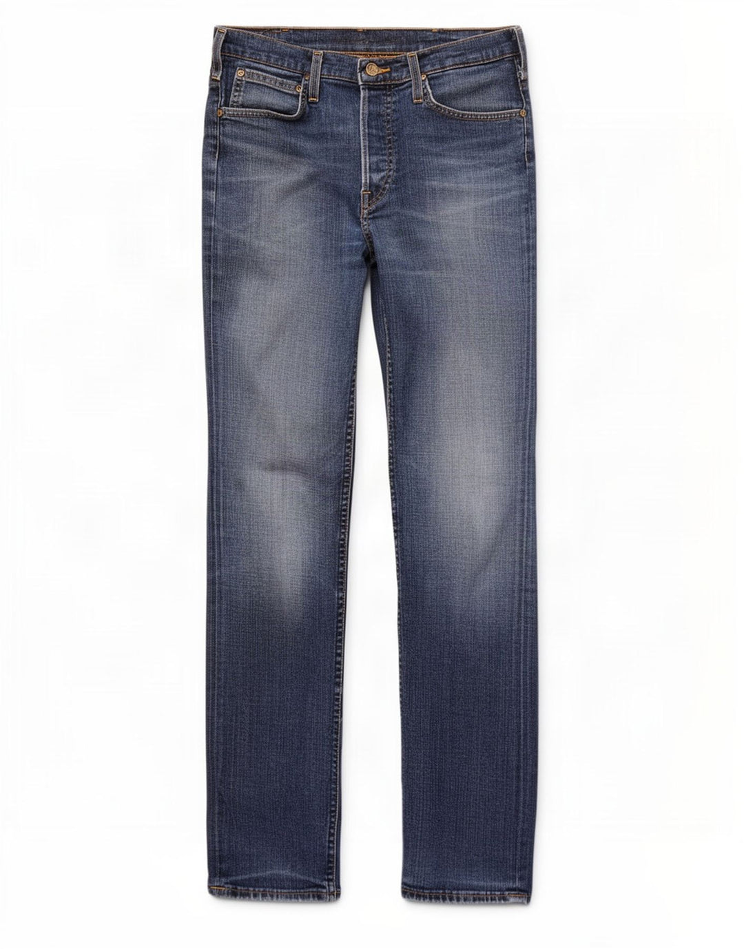 Lee Damen Jegger Slim Jeans W31 L34 Blaue Baumwolle